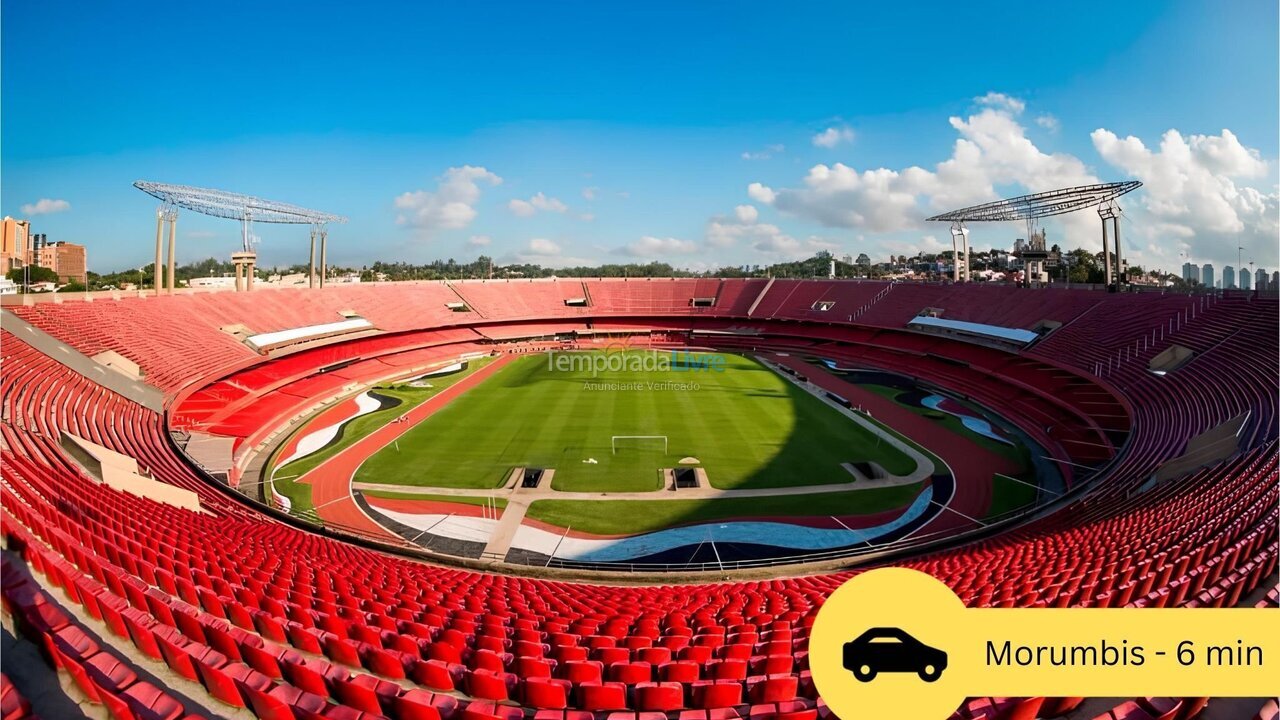 Apartamento para aluguel de temporada em São Paulo (Vila Sonia)