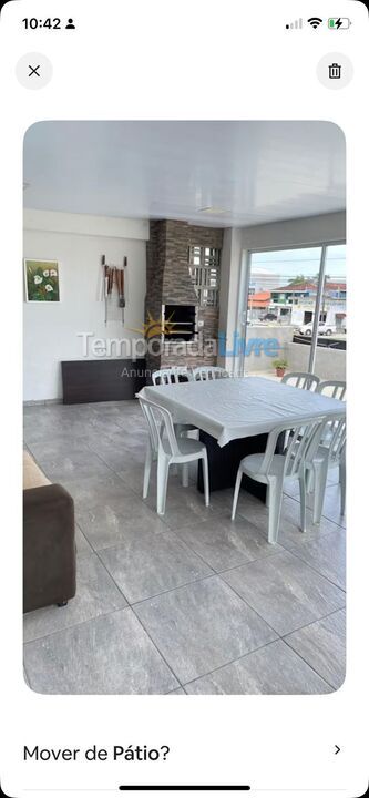 Apartment for vacation rental in Matinhos (Balneário Riviera)