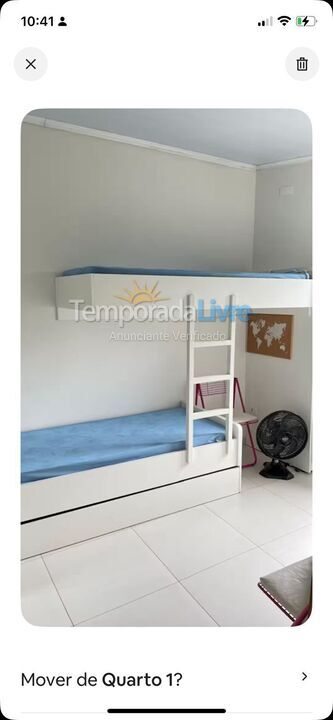 Apartment for vacation rental in Matinhos (Balneário Riviera)