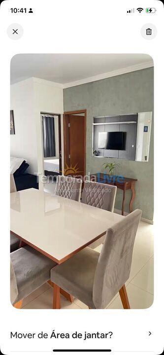 Apartment for vacation rental in Matinhos (Balneário Riviera)