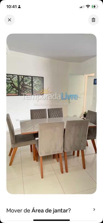 Apartment for vacation rental in Matinhos (Balneário Riviera)