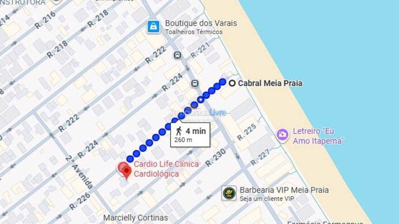 Apartamento para aluguel de temporada em Itapema (Meia Praia)