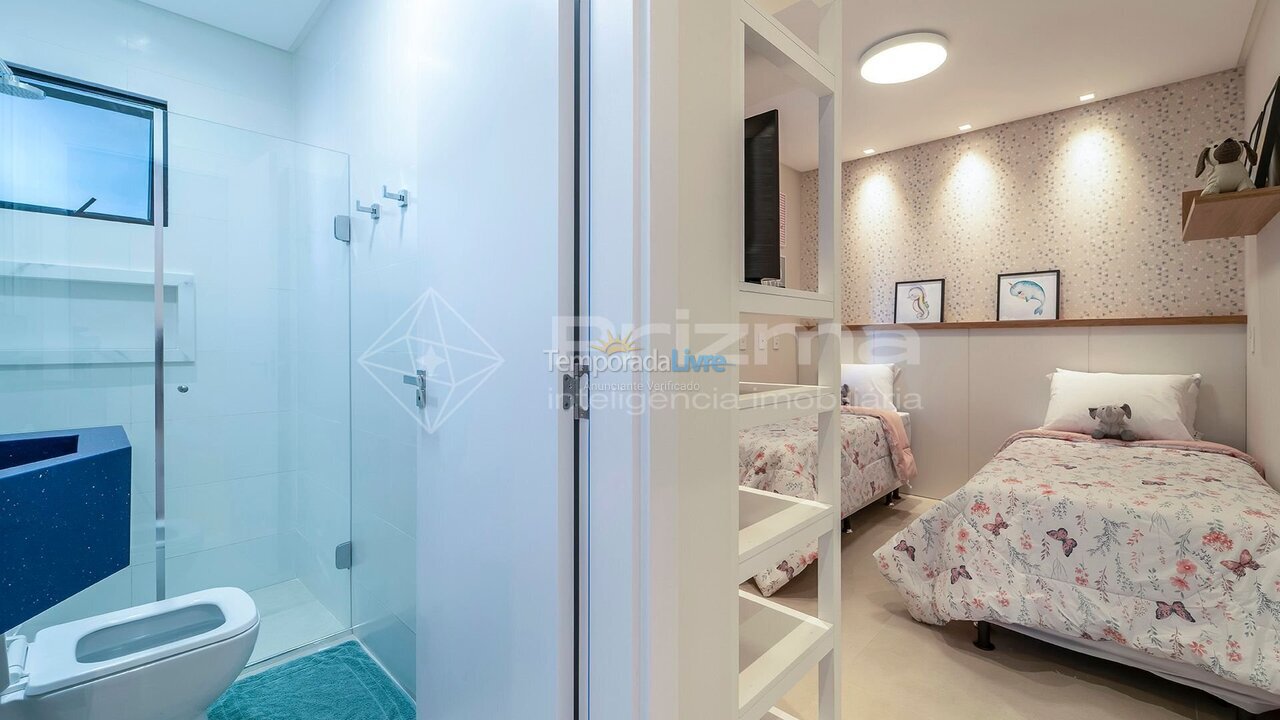 Apartamento para alquiler de vacaciones em Bombinhas (Praia de Bombinhas)