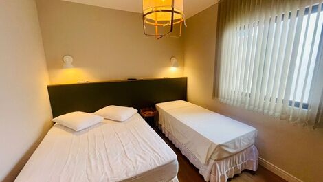 Apartamento junto al mar, con 3 habitaciones, 1 plaza de aparcamiento, Meia Praia