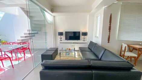 Hermoso penthouse con vista y jacuzzi