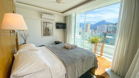 Hermoso penthouse con vista y jacuzzi