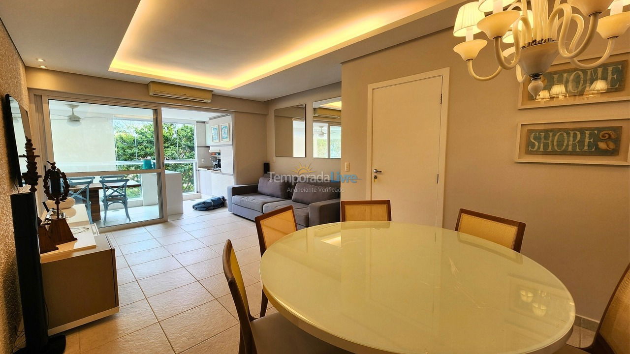 Apartamento para aluguel de temporada em Bertioga (Riviera de São Lourenço)