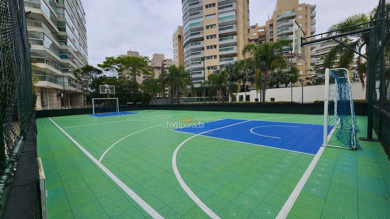 Apartamento para aluguel de temporada em Bertioga (Riviera de São Lourenço)