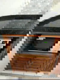 Fogão de indução e micro ondas