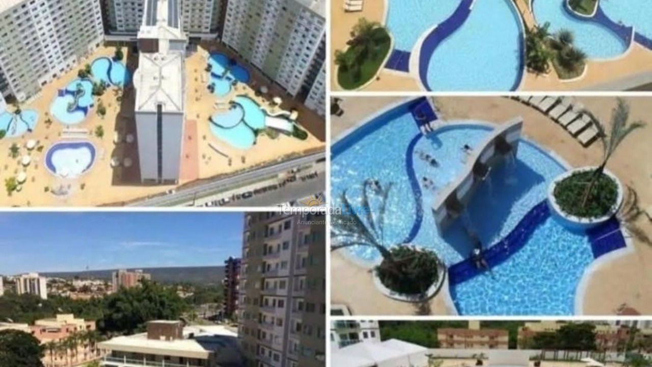 Apartamento para aluguel de temporada em Caldas Novas (Riviera Park Hotel)
