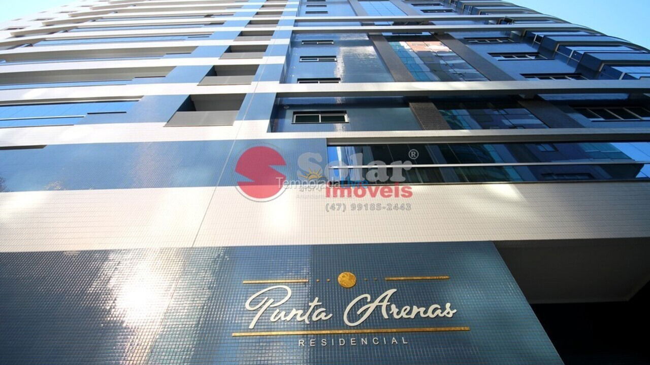Apartment for vacation rental in Itapema (Meia Praia Quadra do Mar)