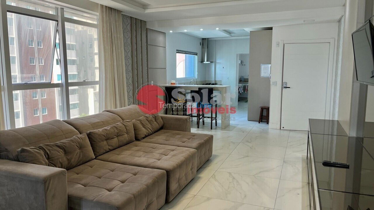 Apartment for vacation rental in Itapema (Meia Praia Quadra do Mar)
