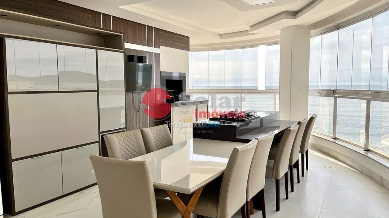 Apartment for vacation rental in Itapema (Meia Praia Quadra do Mar)