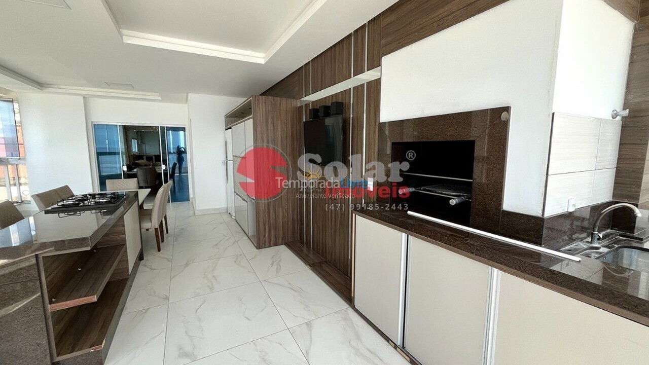 Apartment for vacation rental in Itapema (Meia Praia Quadra do Mar)
