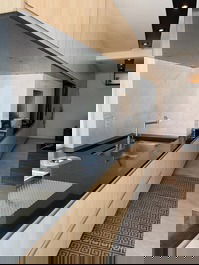 Apartamento moderno en Guarujá: comodidad y seguridad