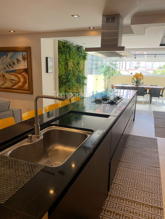 Apartamento para alquiler de vacaciones em Guarujá (Pitangueiras)