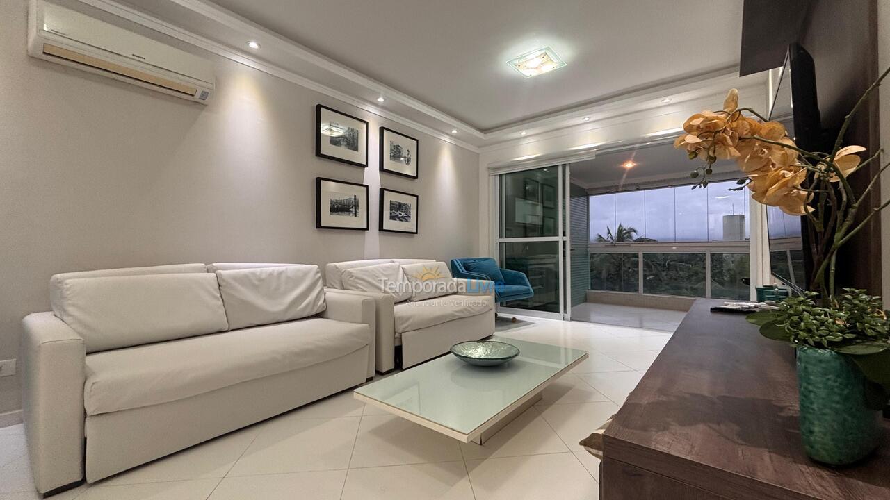 Apartamento para aluguel de temporada em Bertioga (Riviera de São Lourenço)