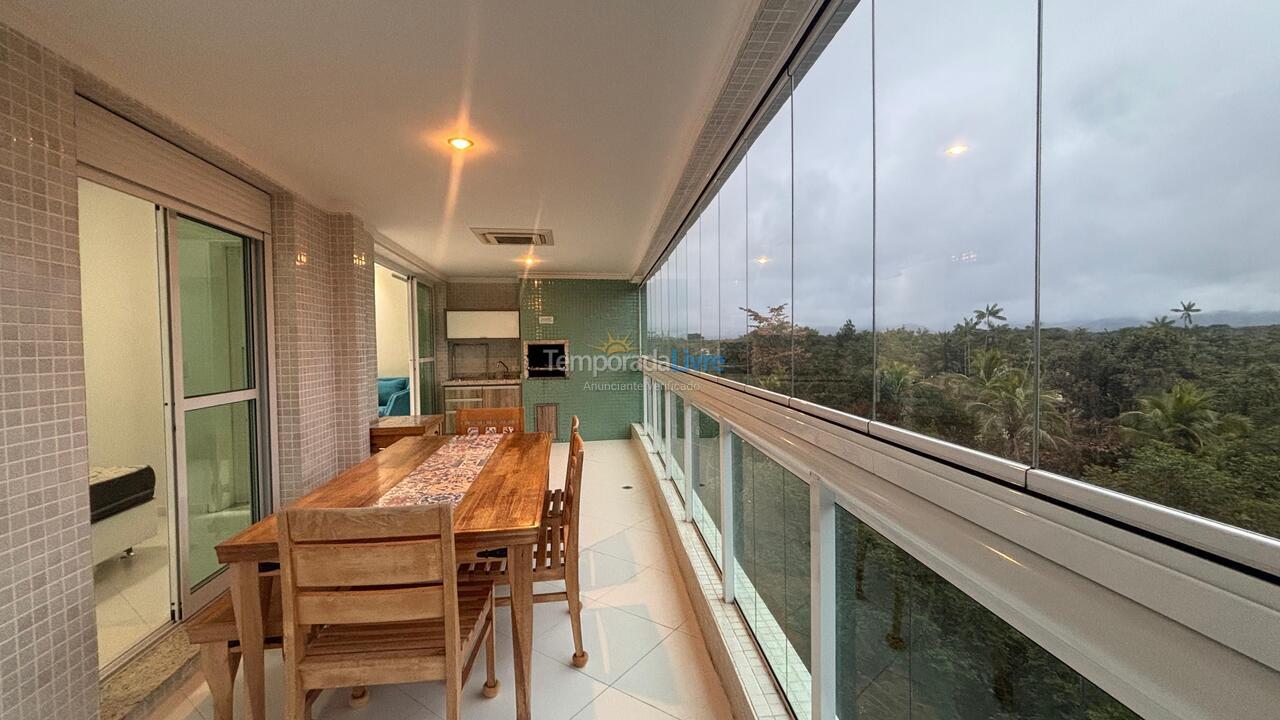 Apartamento para aluguel de temporada em Bertioga (Riviera de São Lourenço)