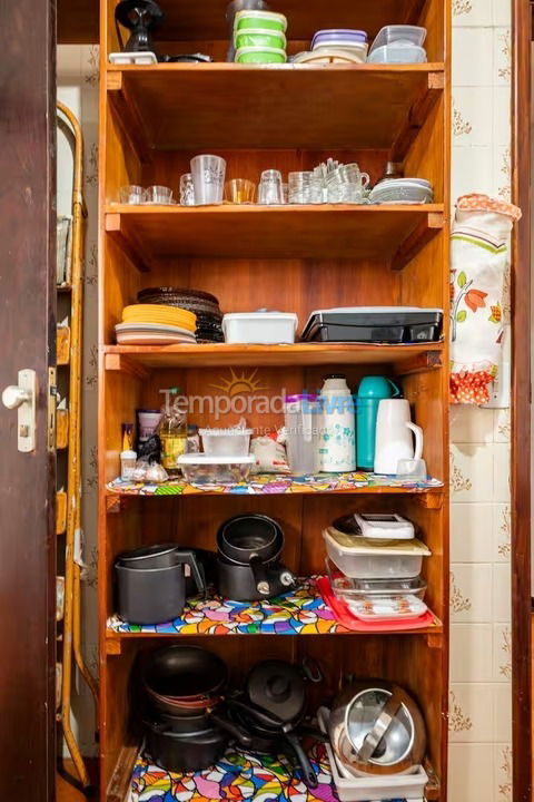 Apartamento para alquiler de vacaciones em Ubatuba (Praia do Tenório)