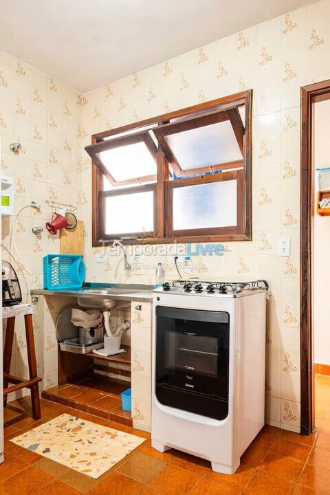 Apartamento para alquiler de vacaciones em Ubatuba (Praia do Tenório)