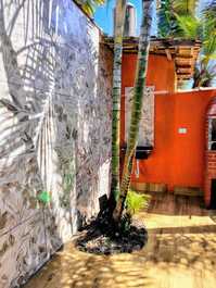 Cottage minutes from Perequê Beach /churas/WIFi250MB/Garg