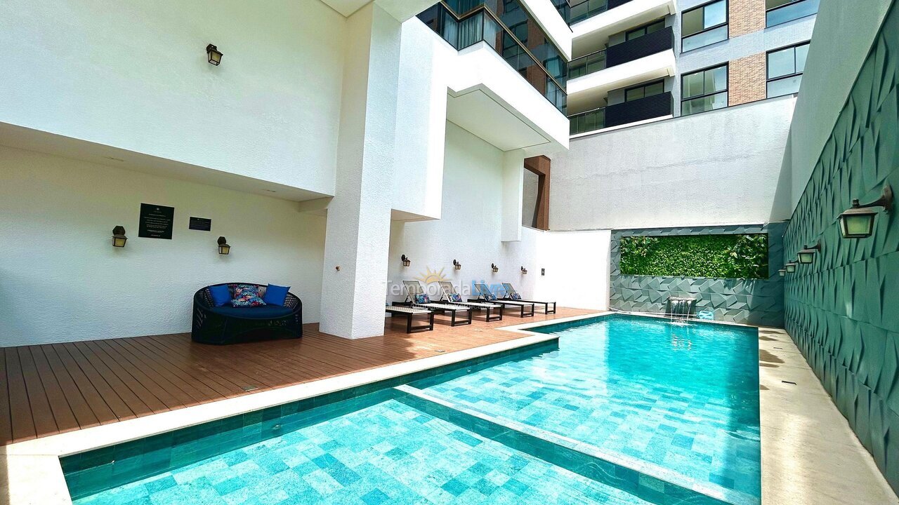 Apartment for vacation rental in Bombinhas (Praia de Bombas)