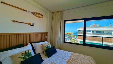 066 - Apartamento com vista mar na avenida de Bombas