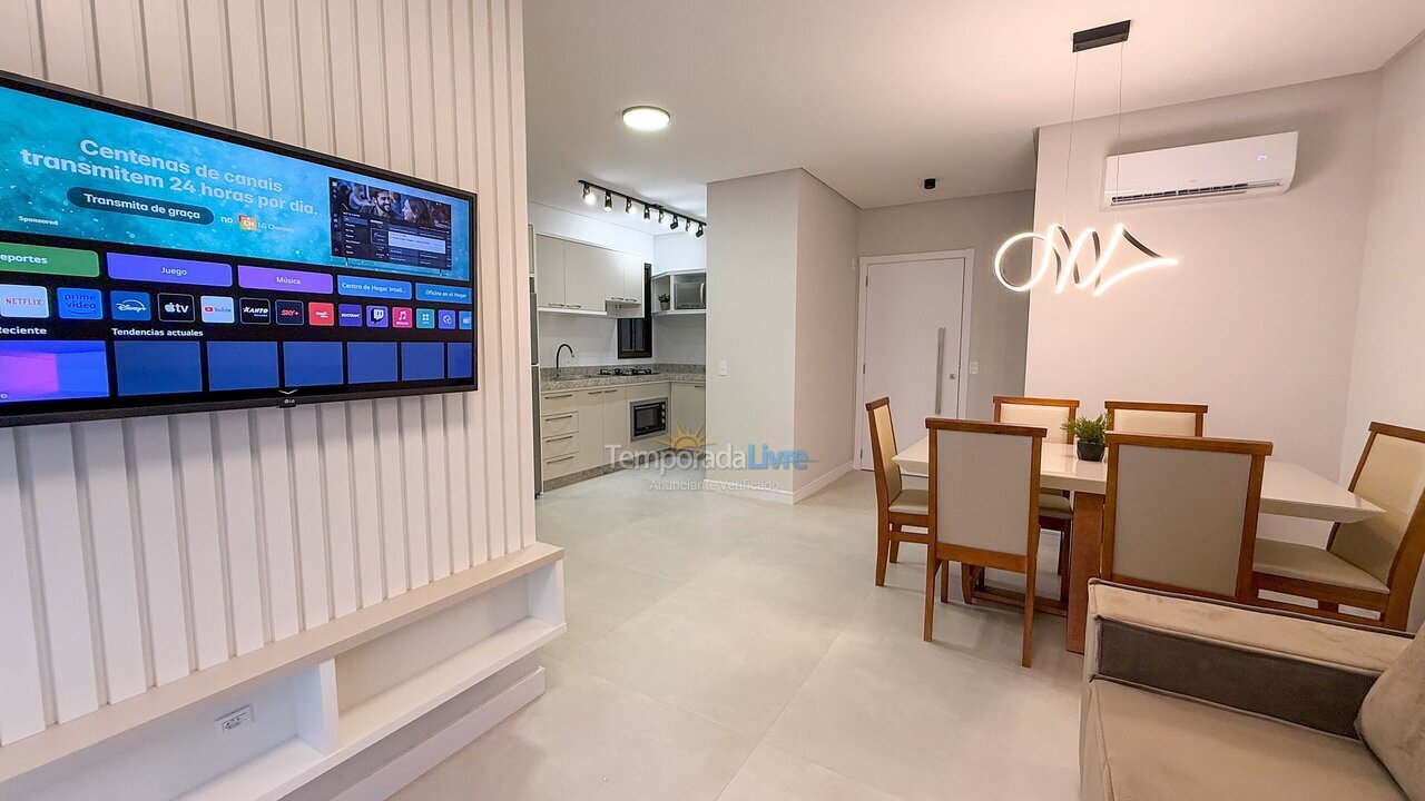 Apartment for vacation rental in Bombinhas (Praia de Bombas)