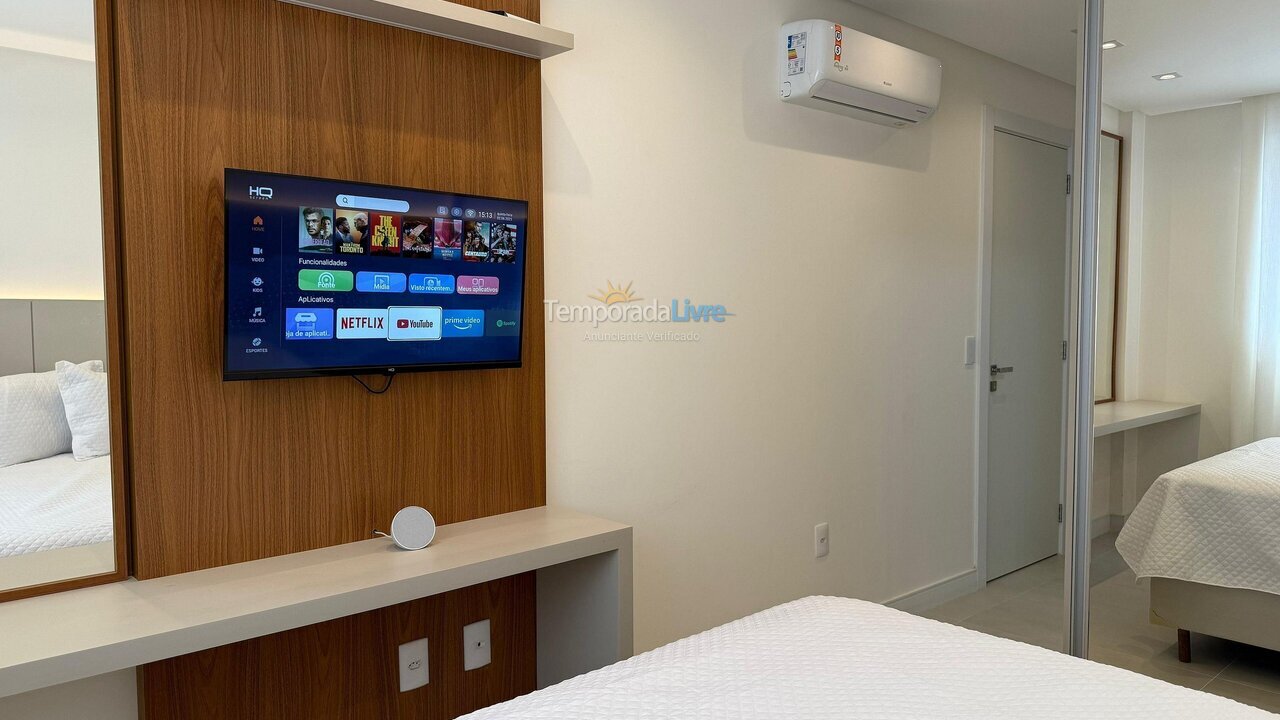 Apartamento para alquiler de vacaciones em Bombinhas (Praia de Bombas)