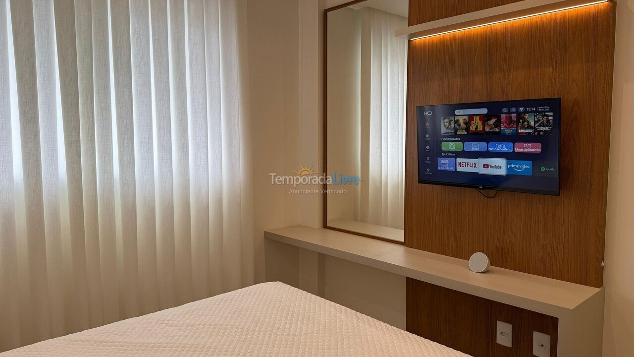 Apartamento para alquiler de vacaciones em Bombinhas (Praia de Bombas)