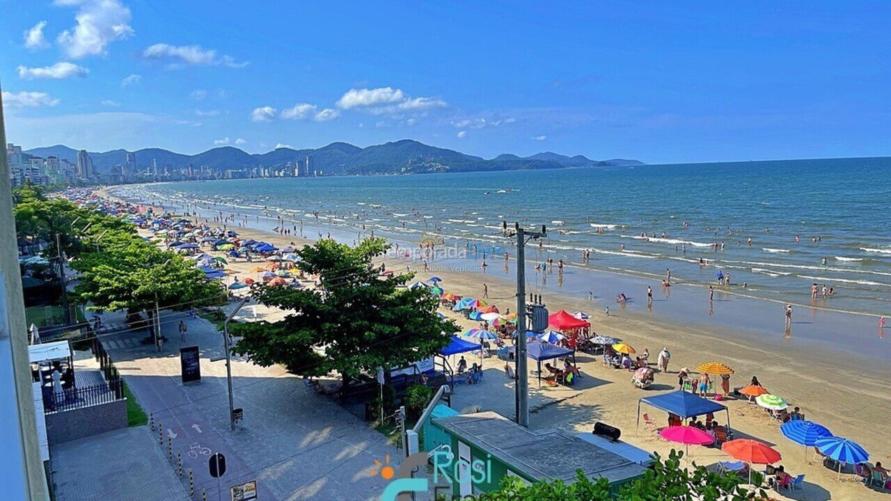 Apartamento para alquiler de vacaciones em Itapema (Meia Praia Frente Mar)