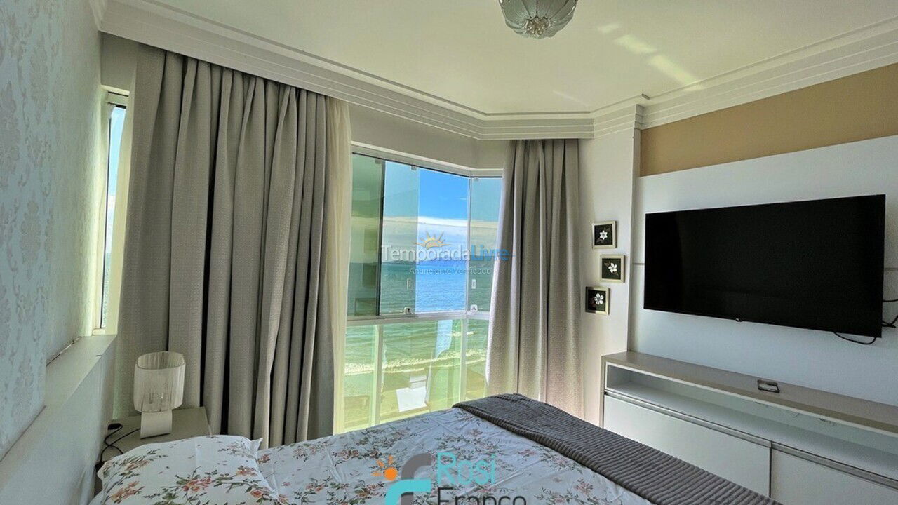 Apartamento para alquiler de vacaciones em Itapema (Meia Praia Frente Mar)