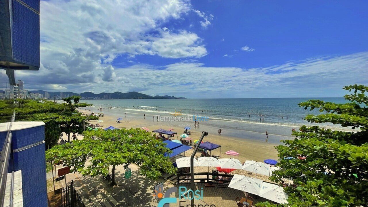Apartment for vacation rental in Itapema (Meia Praia Frente Mar)
