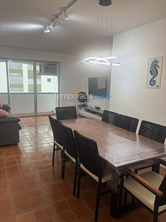 Apartamento para alquiler de vacaciones em Guarujá (Pitangueiras)