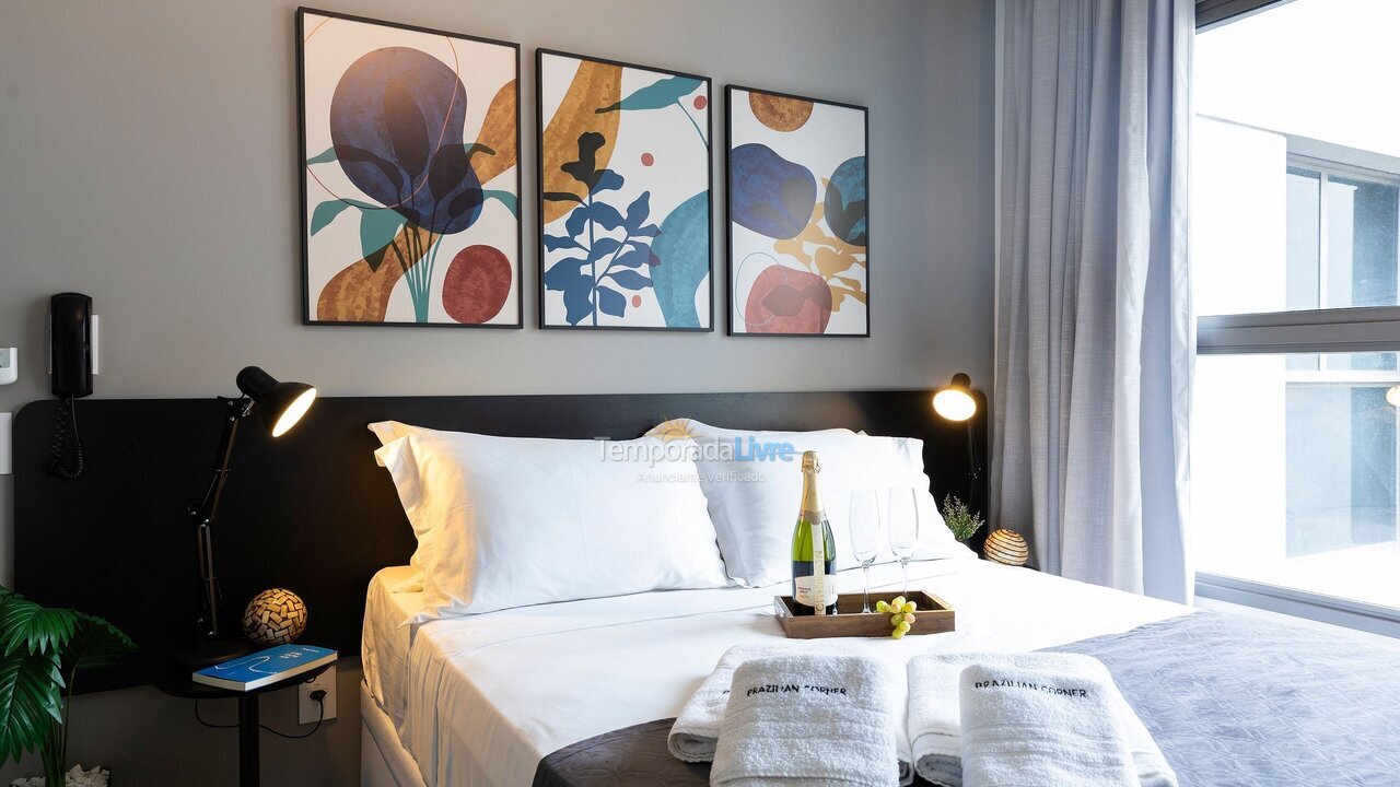 Apartamento para alquiler de vacaciones em São Paulo (Consolação)