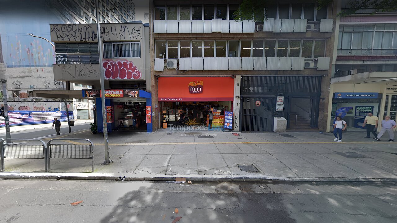 Apartamento para alquiler de vacaciones em São Paulo (Consolação)