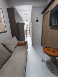 Apartamento loft com charme na Praia Grande Ubatuba