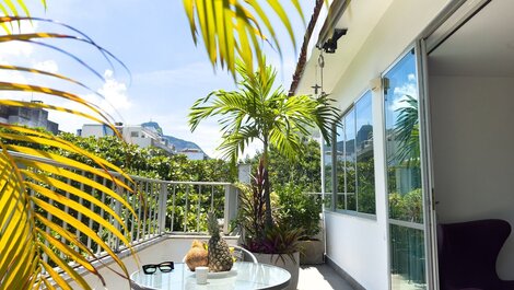 Hermoso ático con terraza en Ipanema