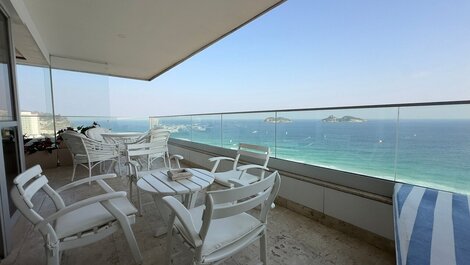 LB - RJ113 Apartamento Frente Mar Barra Beach Aluguel de Temporada