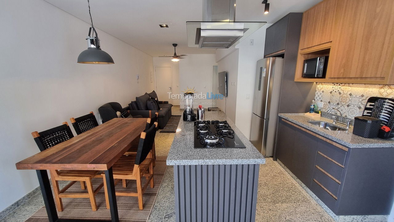 Apartamento para alquiler de vacaciones em Ubatuba (Praia do Tenório)