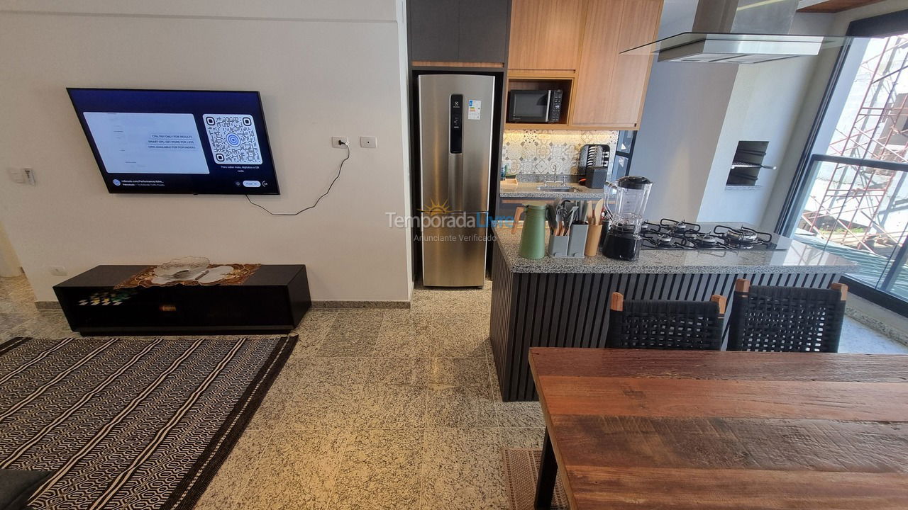 Apartamento para alquiler de vacaciones em Ubatuba (Praia do Tenório)