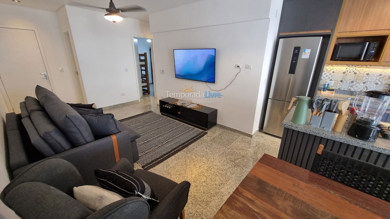 Apartamento para alquiler de vacaciones em Ubatuba (Praia do Tenório)