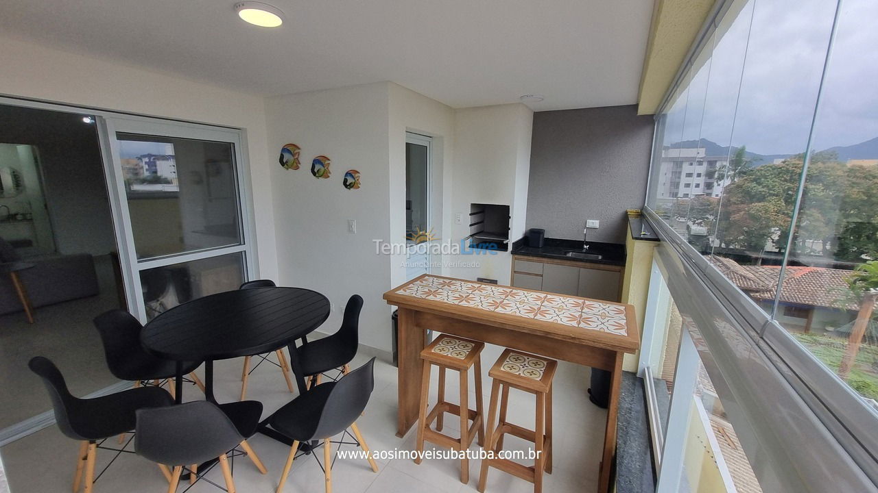 Apartamento para alquiler de vacaciones em Ubatuba (Itaguá)