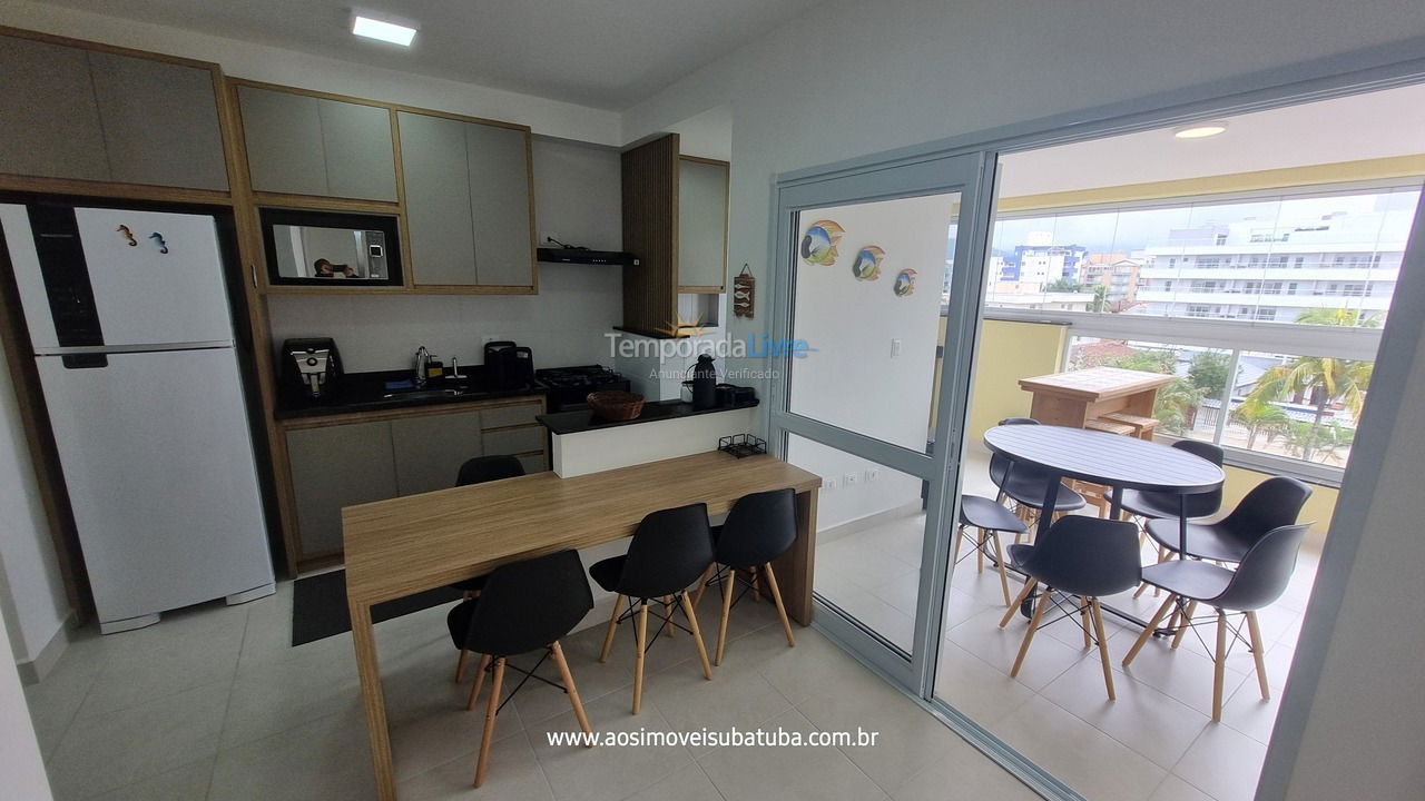 Apartamento para alquiler de vacaciones em Ubatuba (Itaguá)