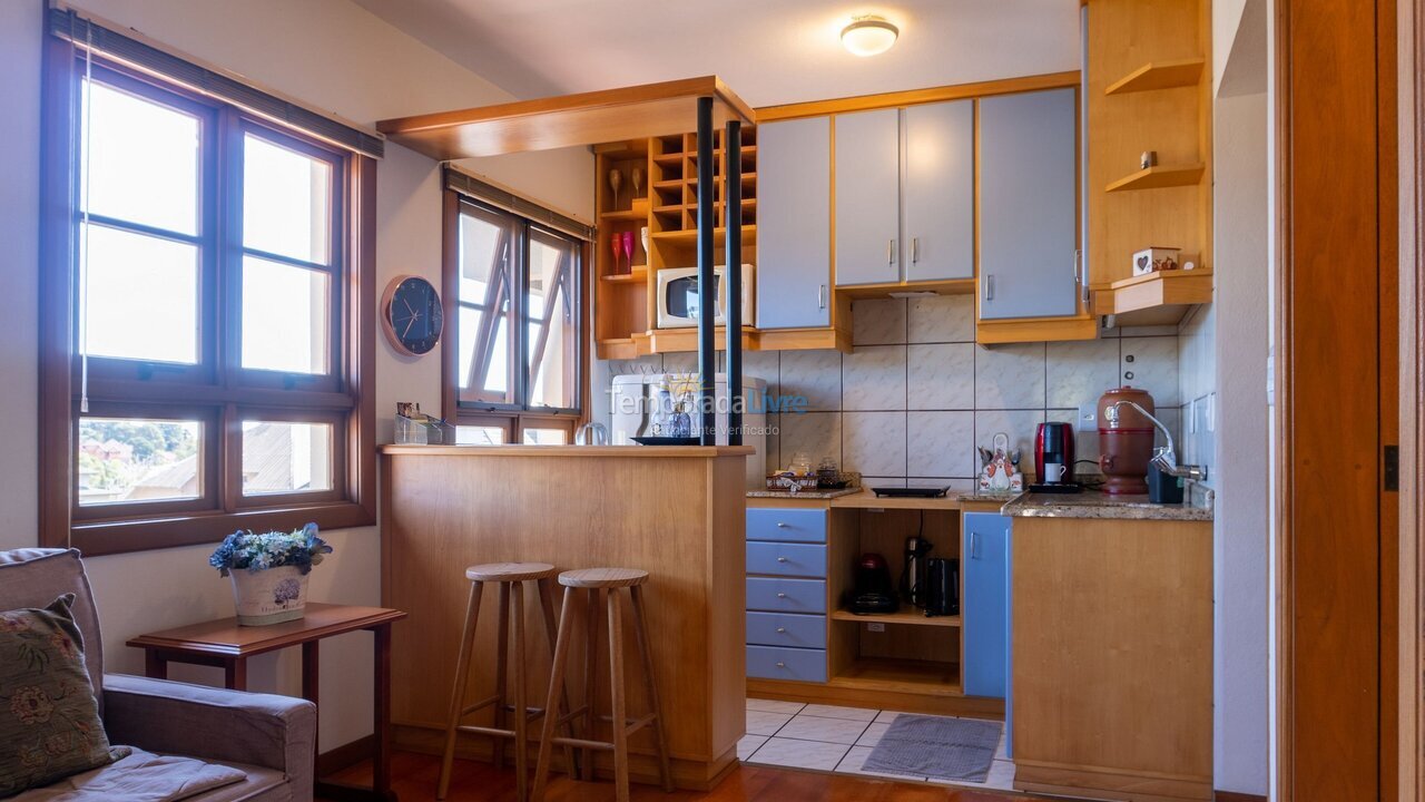 Apartamento para alquiler de vacaciones em Canela (Centro)