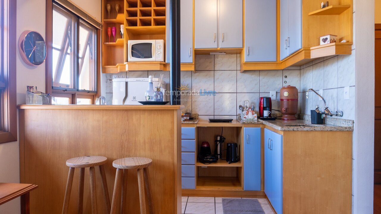 Apartamento para alquiler de vacaciones em Canela (Centro)