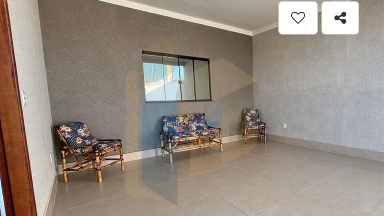 House for vacation rental in Caldas Novas (Mansões das águas Quentes)