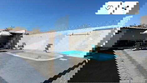 Piscina com ducha