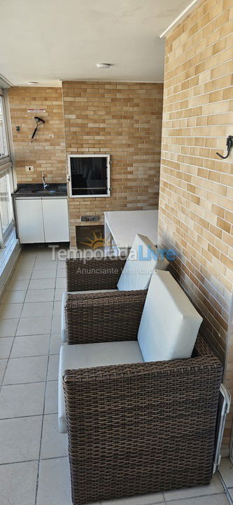 Apartment for vacation rental in Praia Grande (Guilhermina)