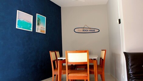 Apartment in Tombo Beach in Guarujá-SP